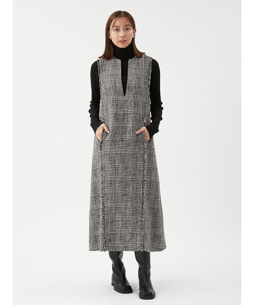 最終値下げ✨Mila owen 新作 リブニット&ワンピースセット 最終値下げ✨Mila owen 新作 リブニット&ワンピースセット