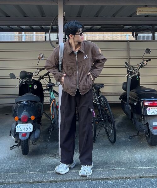 MUCENT(ムセント)の「ロキン コーデュロイブルゾン キルティングジャケット (成人男女共用)(その他アウター・レディース・ブラウン/ブラック・FREE)」の16枚目の写真