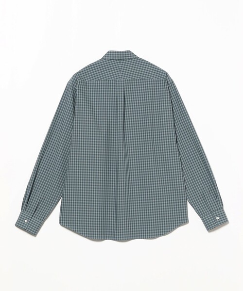 QUATTROCCHI(クアトロッキ)の「QUATTROCCHI / オンブレチェック シグネチャー シャツ(シャツ/ブラウス・メンズ・サックスブルー・MEDIUM)」の4枚目の写真