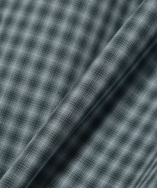 QUATTROCCHI(クアトロッキ)の「QUATTROCCHI / オンブレチェック シグネチャー シャツ(シャツ/ブラウス・メンズ・サックスブルー・MEDIUM)」の5枚目の写真