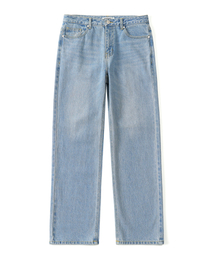 WIDE DENIM PANTS (LIGHT INDIGO)