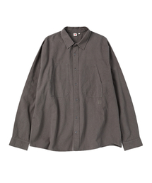 COMONINOZ（コモニノズ）の「NOZ COTTON SHIRT [CHARCOAL]（シャツ/ブラウス）」