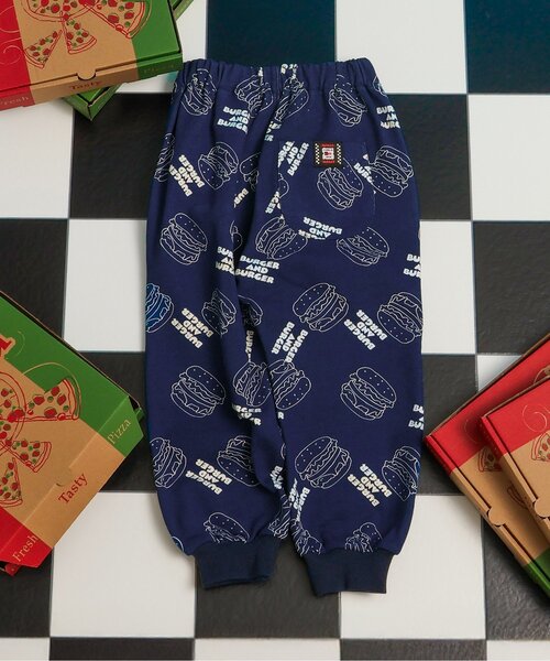 BREEZE(ブリーズ)の「アメリカンダイナー総柄カットソーパンツ(その他パンツ・キッズ・ブラック/レッド/グリーン/ブラウン/ネイビー・100/110/90/80/120/140/130)」の4枚目の写真