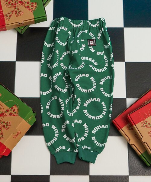 BREEZE(ブリーズ)の「アメリカンダイナー総柄カットソーパンツ(その他パンツ・キッズ・ブラック/レッド/グリーン/ブラウン/ネイビー・100/110/90/80/120/140/130)」の3枚目の写真
