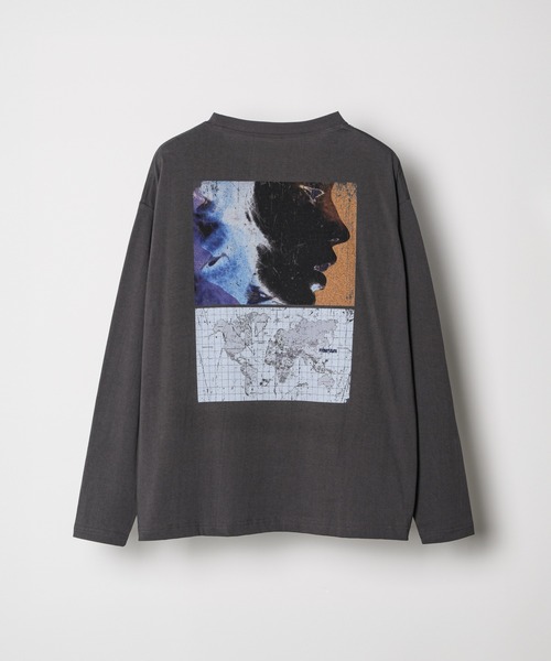 AIVER — THE WORLD длинный рукав футболка (L/S TEE)