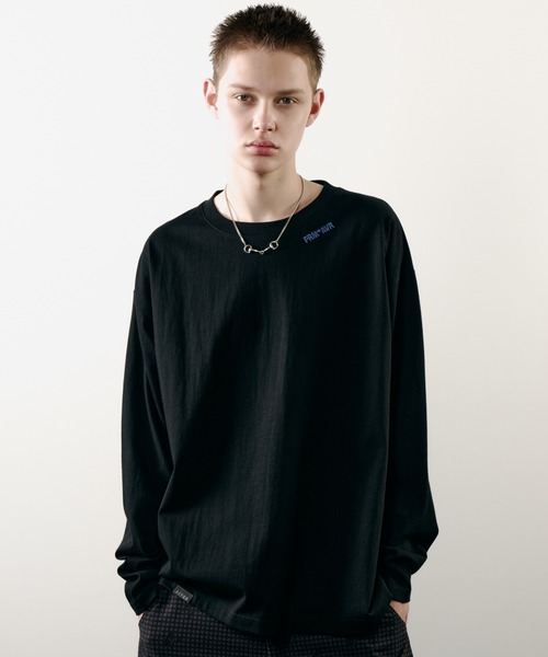 AIVER(アイバー)の「AIVER THE WORLD L/S TEE(Tシャツ/カットソー・メンズ・ブラック/チャコールグレー/オフホワイト・LARGE/MEDIUM/SMALL)」の21枚目の写真