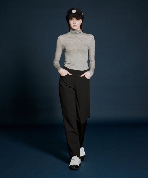 NEU GOLF(エヌイーユーゴルフ)の「SEE-THROUGH WOOL T-SHIRT - GRAY(Tシャツ/カットソー・レディース・その他・LARGE/MEDIUM/SMALL)」の4枚目の写真