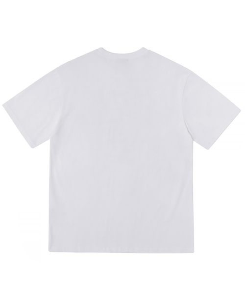 MATCHGLOBE(マッチグローブ)の「ダビッドフェイスカットオーバーフィットティー(ホワイト)(Tシャツ/カットソー・レディース・その他・FREE)」の4枚目の写真