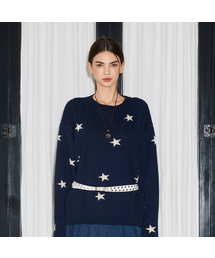 L19 STAR KNIT(NAVY)