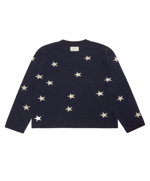 LARTIGENT(ラーティゼン)の「L19 STAR KNIT(NAVY)(ニット/セーター・レディース・その他・FREE)」の2枚目の写真