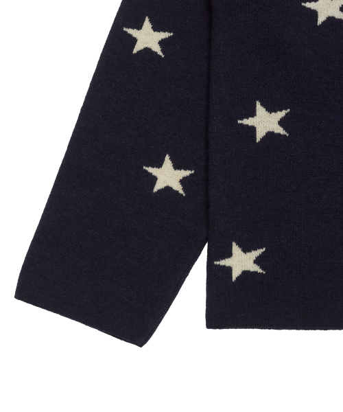 LARTIGENT(ラーティゼン)の「L19 STAR KNIT(NAVY)(ニット/セーター・レディース・その他・FREE)」の4枚目の写真