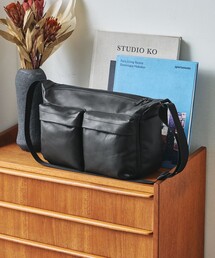 green label relaxing | GLR レザー ファンクショナル マルチポケット ショルダー バッグ(ショルダーバッグ)