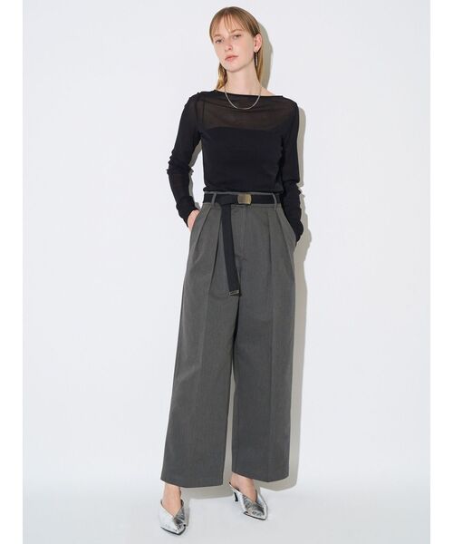 ELENDEEK（エレンディーク）の「SKIN CS（Tシャツ/カットソー・レディース・アイボリー/ブラック/ミント・FREE）」の21枚目の写真