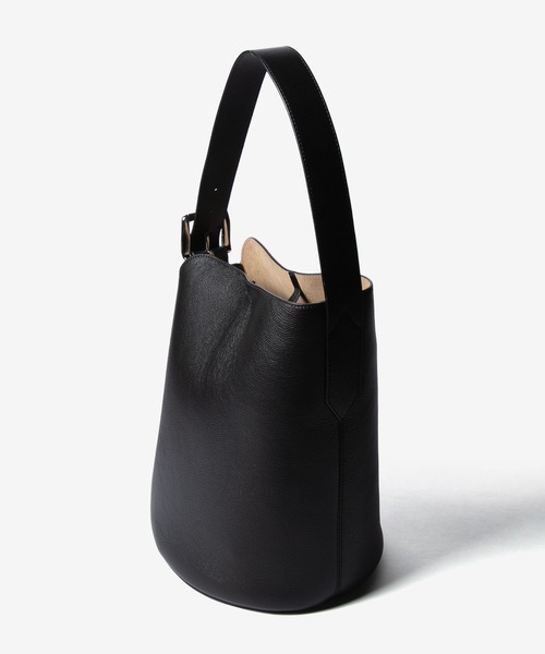 J&M Davidson（ジェイアンドエムデヴィッドソン）の「J&M DAVIDSON QUIVER BUCKET ジェイアンドエムデヴィッドソン クリバー バケット  ショルダーバッグ（ショルダーバッグ・レディース・グレー系1/ブラック・FREE）」の7枚目の写真