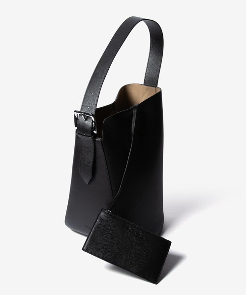 J&M Davidson（ジェイアンドエムデヴィッドソン）の「J&M DAVIDSON QUIVER BUCKET ジェイアンドエムデヴィッドソン クリバー バケット  ショルダーバッグ（ショルダーバッグ・レディース・グレー系1/ブラック・FREE）」の12枚目の写真