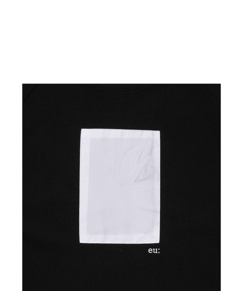 261EUI(261イーユーアイ)の「SIGNATURE WRINKLE RAGLAN LONG SLEEVE BLACK WHITE(Tシャツ/カットソー・メンズ・その他・1/2)」の3枚目の写真