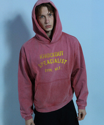 WELOVETEE（ウィラブティー）の「K.O. HOODIE vintage red（パーカー）」