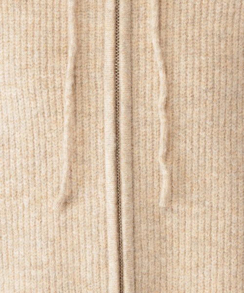 studio CLIP（スタディオクリップ）の「ZIPフーディニットベスト（ベスト・レディース・ライトベージュ/チャコール・FREE）」の12枚目の写真