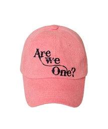 DVAN（ドゥヴァン）の「ARE WE ONE ピグメント刺繍ボールキャップ (ネオンピンク)（キャップ）」