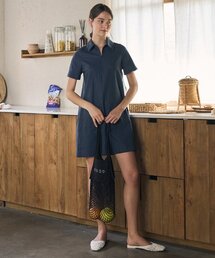PINS MINI DRESS_NAVY