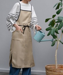 HUG.U（ハグユー）の「撥水 × 軽量 "褒められ" ロングエプロン（エプロン）」