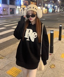 one after another NICE CLAUP | キルティングロゴビッグパーカー(パーカー)