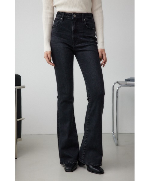 AZUL by moussy（アズールバイマウジー）の「AZUL DENIM フレアデニム（デニムパンツ・レディース・ライトブルー/ブルー/ライトブラック・MEDIUM/SMALL/X-SMALL/LARGE）」の20枚目の写真