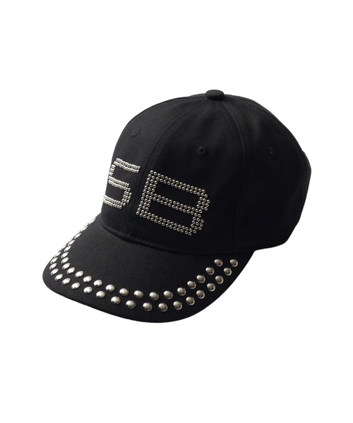 Subciety（サブサエティ）の「Studs logo cap（キャップ・メンズ・オリーブ/ブラック・FREE）」の3枚目の写真
