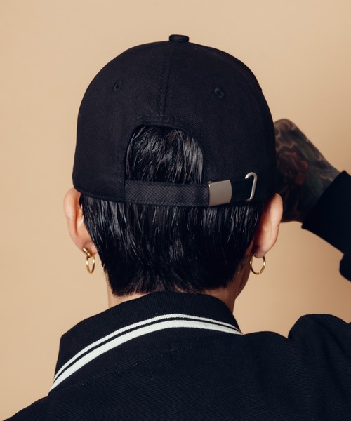 Subciety（サブサエティ）の「Studs logo cap（キャップ・メンズ・オリーブ/ブラック・FREE）」の10枚目の写真