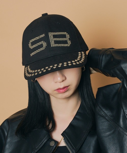 Subciety（サブサエティ）の「Studs logo cap（キャップ・メンズ・オリーブ/ブラック・FREE）」の17枚目の写真