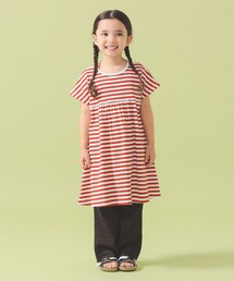 こども ビームス | テレコ ボーダー ワンピース 2026SS(90~140cm)(ワンピース)