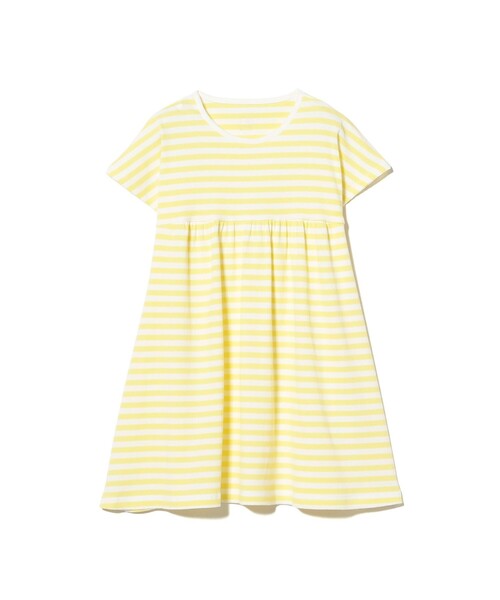 こども ビームス(コドモビームス)の「テレコ ボーダー ワンピース 2026SS(90~140cm)(ワンピース・キッズ・イエロー/サックスブルー/レッド系その他7・140/130/120/110/100/90)」の15枚目の写真