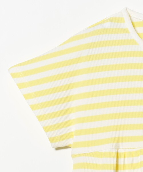 こども ビームス(コドモビームス)の「テレコ ボーダー ワンピース 2026SS(90~140cm)(ワンピース・キッズ・イエロー/サックスブルー/レッド系その他7・140/130/120/110/100/90)」の17枚目の写真