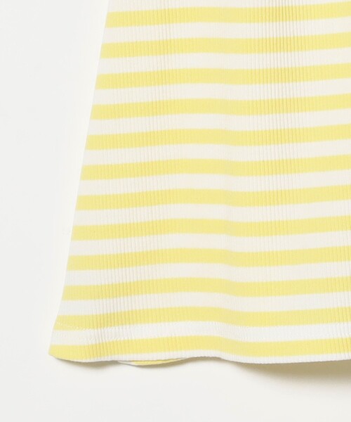 こども ビームス(コドモビームス)の「テレコ ボーダー ワンピース 2026SS(90~140cm)(ワンピース・キッズ・イエロー/サックスブルー/レッド系その他7・140/130/120/110/100/90)」の18枚目の写真