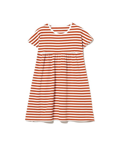 こども ビームス(コドモビームス)の「テレコ ボーダー ワンピース 2026SS(90~140cm)(ワンピース・キッズ・イエロー/サックスブルー/レッド系その他7・140/130/120/110/100/90)」の22枚目の写真