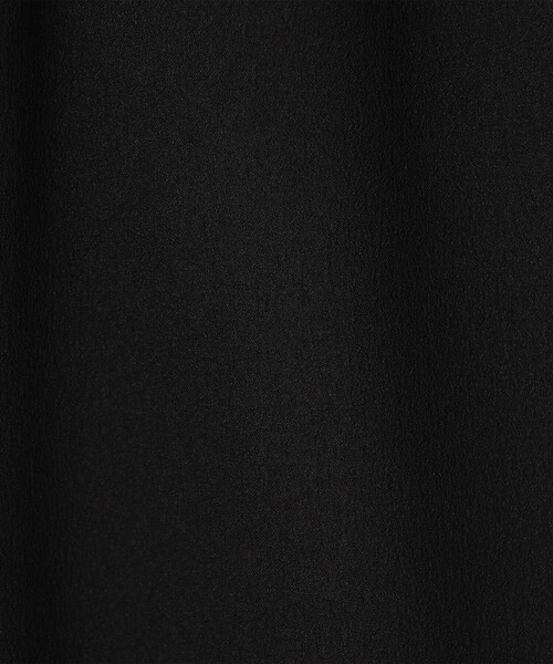 NOLLEY’S Sophi（ノーリーズソフィ）の「ウォッシャブルバックサテンサロペット（つなぎ/オールインワン・レディース・ブラック/オフホワイト・38）」の6枚目の写真