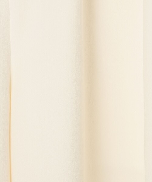 NOLLEY’S Sophi（ノーリーズソフィ）の「ウォッシャブルバックサテンサロペット（つなぎ/オールインワン・レディース・ブラック/オフホワイト・38）」の9枚目の写真