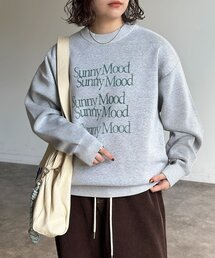CPCM（シーピーシーエム）の「リバーシブル配色ロゴスウェットライクニット（ニット/セーター）」