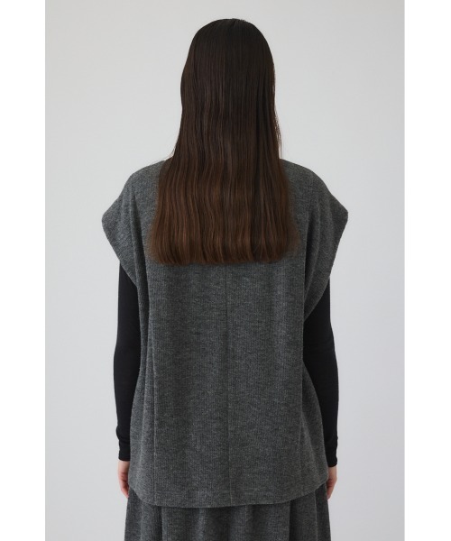 Front hole vest like tops フロントホールベストライクトップス