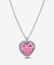 ピンク ハロー ハート コリエ ネックレス