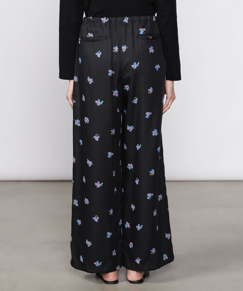 LE GLAZIK（ルグラジック）の「LE GLAZIK | ツイルプリント エラスティックパンツ WOMEN（その他パンツ・レディース・ネイビー/ブラック・36）」の17枚目の写真