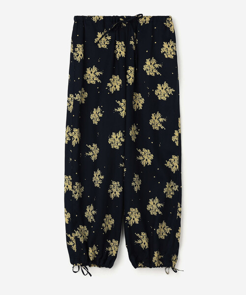 LE GLAZIK（ルグラジック）の「LE GLAZIK | ツイルプリント エラスティックパンツ WOMEN（その他パンツ・レディース・ネイビー/ブラック・36）」の18枚目の写真