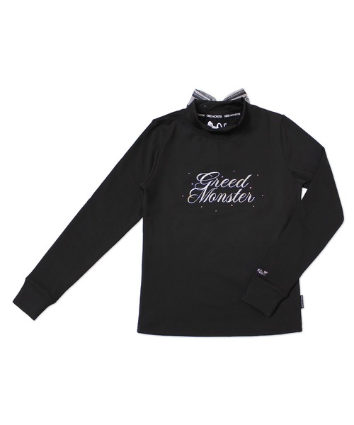 GREED MONSTER(グリードモンスター)の「【GREED MONSTER/グリードモンスター】【LADIES】GREED MONSTER 裏フリースバックリボン長袖モックネックカットソー(Tシャツ/カットソー・レディース・ブラック/ホワイト・SMALL/MEDIUM/LARGE)」の15枚目の写真