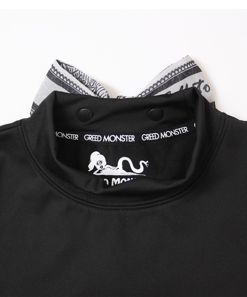 GREED MONSTER(グリードモンスター)の「【GREED MONSTER/グリードモンスター】【LADIES】GREED MONSTER 裏フリースバックリボン長袖モックネックカットソー(Tシャツ/カットソー・レディース・ブラック/ホワイト・SMALL/MEDIUM/LARGE)」の19枚目の写真