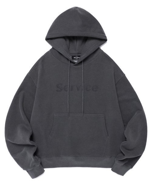 Symbol Dyed Hoodie — худи, цвет Charcoal (угольный)