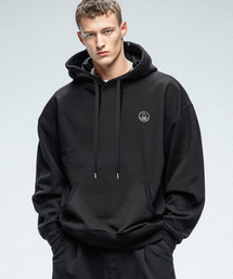 BLACK MAMBA（ブラックマンバ）の「プレインロゴフードTシャツ（ブラック）（パーカー）」