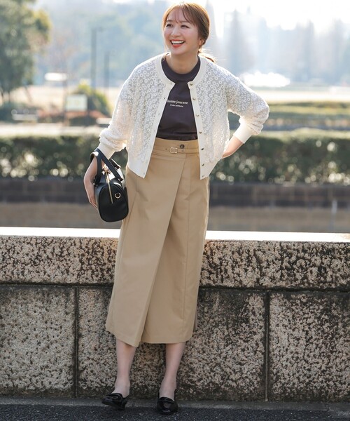 ANY SIS（エニィスィス）の「【2WAY】メタルアクセント ボストンバッグ（ショルダーバッグ・レディース・スカイブルー系9/ブラック系/アイボリー系・F）」の14枚目の写真