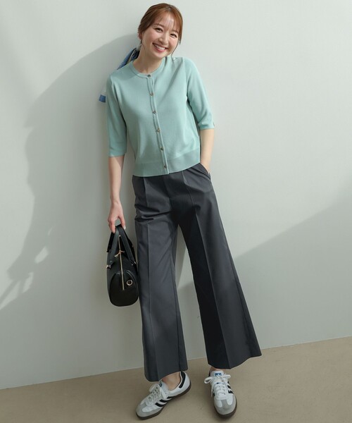 ANY SIS（エニィスィス）の「【2WAY】メタルアクセント ボストンバッグ（ショルダーバッグ・レディース・スカイブルー系9/ブラック系/アイボリー系・F）」の15枚目の写真