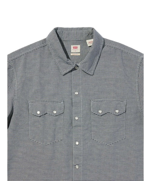 Levi's(リーバイス)の「Levi's/リーバイス ショートスリーブ ボックスウエスタンシャツ(シャツ/ブラウス・メンズ・ブルー・S/M/L/XL)」の6枚目の写真