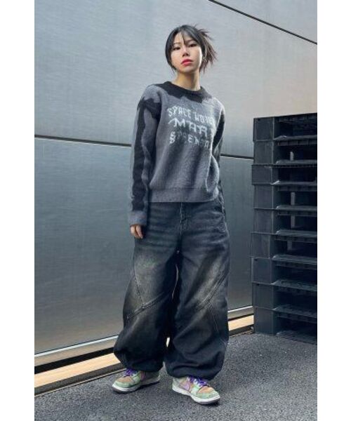 PRENDA(プレンダ)の「MARS SURFACE KNIT BLACK(ニット/セーター・レディース・その他・FREE)」の7枚目の写真